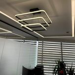 لوستر آویز شاهان تک مدل square