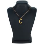 گردنبند گالری عزیزی طرح C مدل 14429