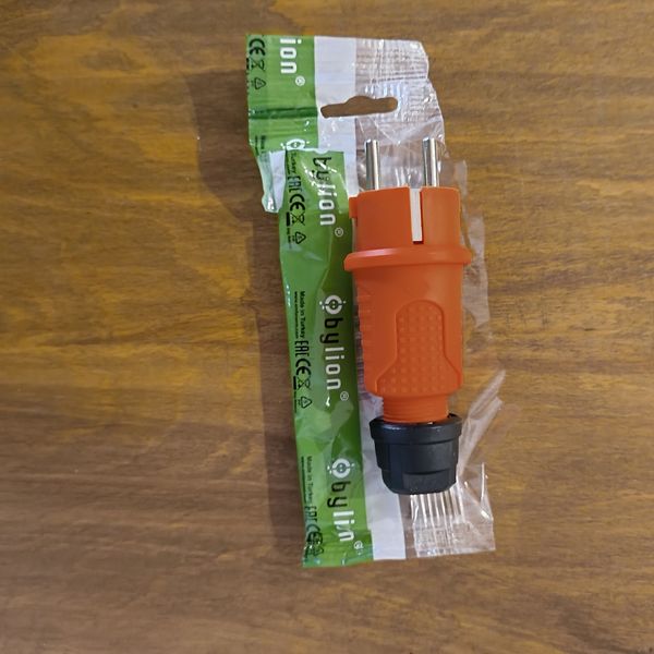 دوشاخه برق بیلیون مدل گلند دار REF-O