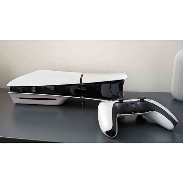 کنسول بازی سونی مدل PlayStation 5 Slim ظرفیت یک ترابایت ریجن 2016A اروپا به همراه دسته اضافی و پایه شارژر و هدست Elite