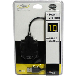 هاب 4 پورت ونوس مدل Venous PV-H186 USB 4Port