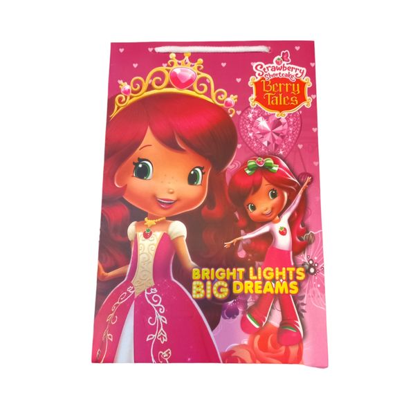 ساک هدیه مدل دختر توت فرنگی