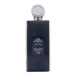 ادو پرفیوم مردانه هریتیج مدل EXCLUSIVE ROYAL VII با رایحه گرم و شیرین حجم 120 میلی لیتر
