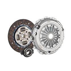 کیت کلاچ کَوه مدل فنر دوبل به همراه بلبرینگ کلاچ مناسب برای پژو 206 تیپ 5، پژو 207 و رانا