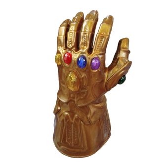 ابزار ایفای نقش مدل دستکش تانوس چراغدار طرح Infinity Gauntlet