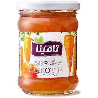 مربا 280 گرم تامینا - هویج - 12 تایی