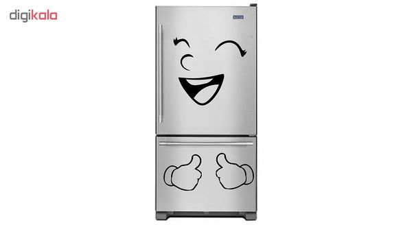 استیکر یخچال صالسو آرت طرح happy like az