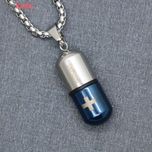 گردنبند مردانه طرح کپسول عشق کد gd02*701