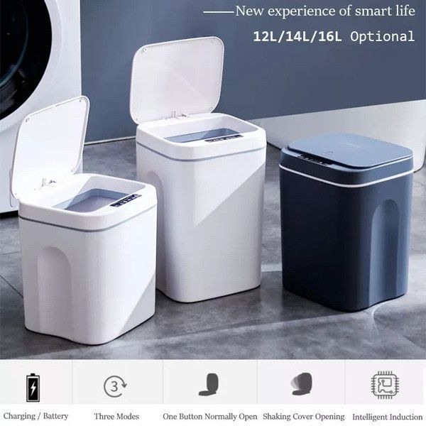 سطل زباله مدل هوشمند کد Y8621A / 14L