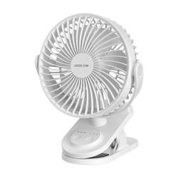 پنکه گیره‌ای شارژی گرین لاین مدل clip fan ظرفیت 4000 میلی آمپر ساعت