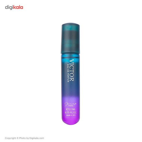 عطر جیبی مردانه ژک ساف مدل ویکتور Victor حجم 22 میلی لیتر