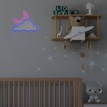 چراغ دیواری نئون دیزاین طرح Cloud-Vs-Moon_BL