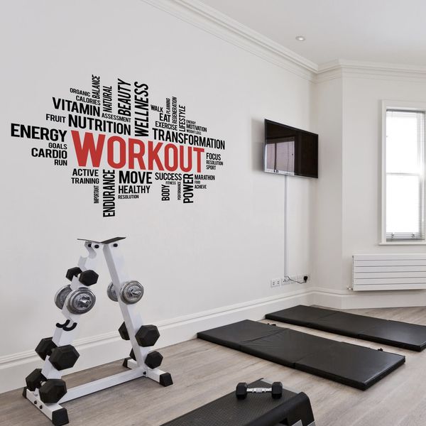 استیکر مدل workout