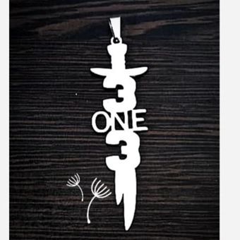 پلاک ذوالفقار313 استیل