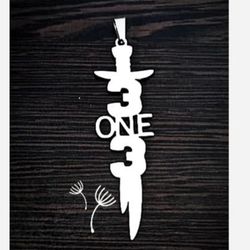 پلاک ذوالفقار313 استیل