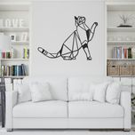 استیکر چوبی طرح گربه کد 003