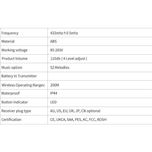 زنگ بی سیم مدل 2N189-BB مجموعه 3 عددی