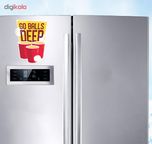 استیکر لپ تاپ وی وین آرت طرح Go Balls Deep مدل P72
