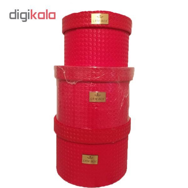 جعبه هدیه سم باکس مدل 114 مجموعه سه عددی