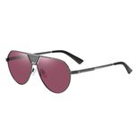 عینک آفتابی خلبانی مردانه مدل 3334C31-P39 Polarized Burgundy