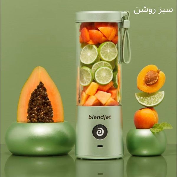 شیکر بلندجت مدل شارژی کد V2 Portable گنجایش 0.47 لیتر