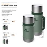 ظرف سفری استنلی سری کلاسیک مدل 07936-10