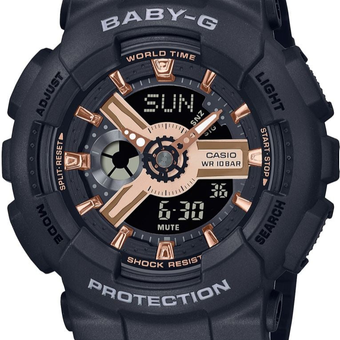 ساعت مچی زنانه BABY-G کاسیو مدل Casio-BA-110XRG-1ADR