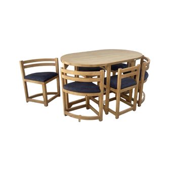 میز و صندلی ناهارخوری 6 نفره گالری چوب آشنایی مدل Khod-004