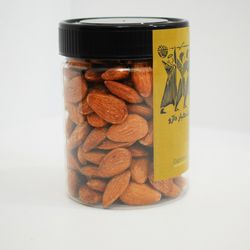 بادام درختی شور زعفرانی بسته 250 گرمی زرین درجه یک