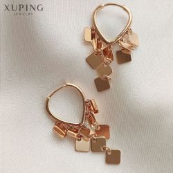 گوشواره زنانه ژوپینگ مدل سکه ای کد E3371