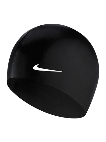 کلاه شنا نایک اورجینال Nike Solid Silicone swimming cap Black 93060-440