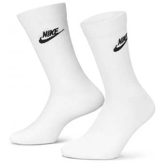 پک 3 جفتی جوراب نایک اورجینال Nike Sportswear Everyday Essential Unisex Socks 3Pack DX5025-100