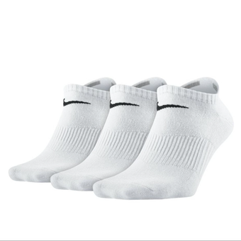 پک 3 جفتی جوراب نایک اورجینال Nike LIGHTWEIGHT NO-SHOW ankle socks 3Pair white SX4705-101