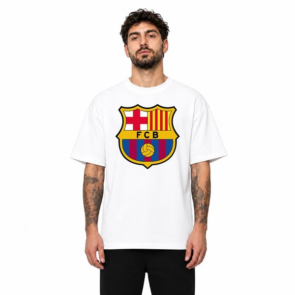 تیشرت مدل بارسلونا Barcelona کد 2
