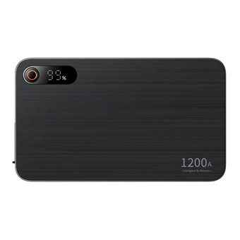 پاوربانک و جامپ استارتر خودرو باسئوس مدل Super Energy Pro+ BS-CH004 C00245700111-00 ظرفیت 12000mAh