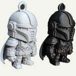 آویز و جاکلیدی فیگور زرهی مدل Mini Armor