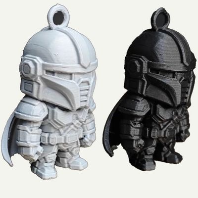 آویز و جاکلیدی فیگور زرهی مدل Mini Armor