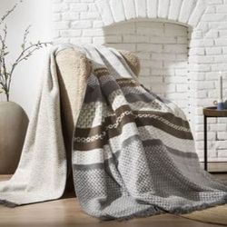 پتو ازدیلک مدل Fagure Retaz سایز 180×220 سانتی متر دو نفره