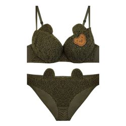 ست شورت و سوتین زنانه مدل تدی عروسکی کد E0083st