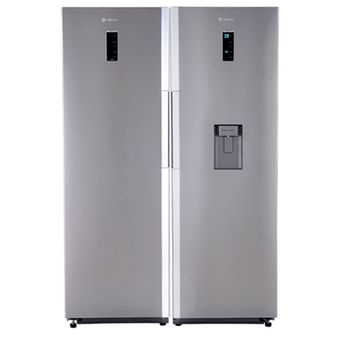 یخچال و فریزر دوقلو 38 فوت اسنوا مدل SRD-SFD-M211SS