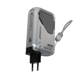 پاوربانک PD و فست شارژ TwinMax 20000mAh مدل MZ-18 22.5W - نقره ای