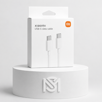 کابل شارژ و انتقال داده اصلی شیائومی (Xiaomi) مدل USB-C به USB-C