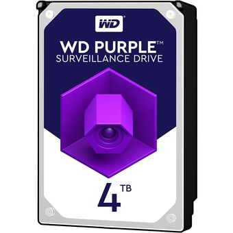 هارددیسک اینترنال وسترن دیجیتال مدل Purple WD40PURZ ظرفیت 4 ترابایت گارانتی 12 ماهه شرکتی