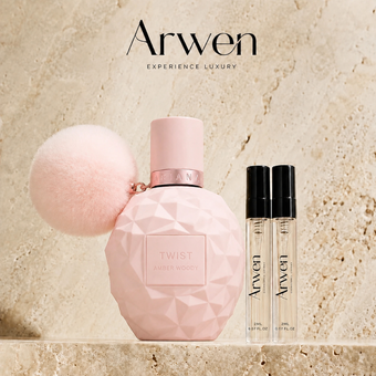 عطر توئیست آریانا گرانده و امبر وودی Ariana Grande Twist and Amber Woody