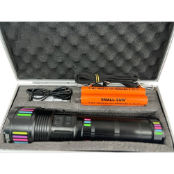 چراغ قوه پلیسی اسمال سان با جعبه آلومینیومی