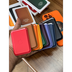 جاکارتی چرمی اپل مدل Leather Wallet MagSafe – شیک، هوشمند، کاربردی