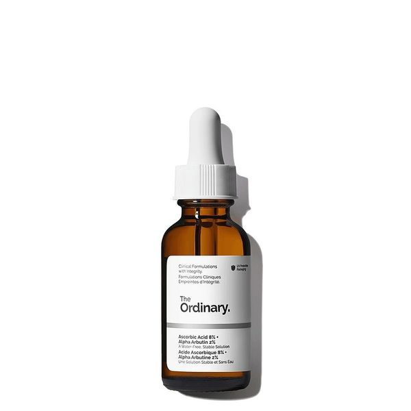 سرم ویتامین سی اوردینری ضد لک Ordinary Ascorbic Acid 8% + Alpha Arbutin 2%