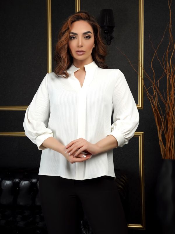 شومیز ساده پیله یکطرفه برشکا