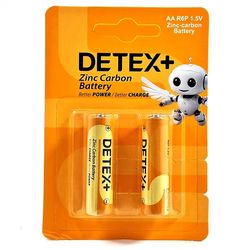 باتری قلمی دتکس پلاس مدل R6P بسته دو عددی