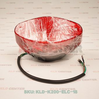 چراخ خطر عقب کامل فابریک موتورسیکلت کی ال دی KLD200